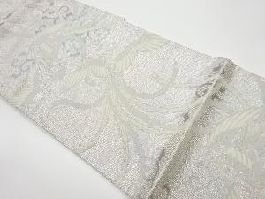 リサイクル　鳳凰唐草模様織出し袋帯